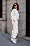 Women's 3 Thread Non-Threaded Elastic Cuffed Jogger Sweatpants - 3
