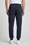 Men Regular Fit Plain Jogger Pants, Dark Navy - 4