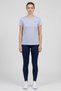 Women Sportswear Fit Short Sleeve Training T-Shirt, Lilac - 2