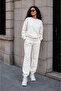 Women's 3 Thread Non-Threaded Elastic Cuffed Jogger Sweatpants - 2
