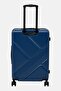 29 Inch Expandable Hardshell Check-In Spinner Luggage, Navy - 2