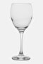 6 Pieces White Glasses 340ml, White - 2