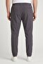 Boss Men Tapered Fit Solid Track Pants, Dark Grey - 4