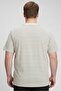 Jeans Co Men Crew Neck Short Sleeve Stripe T-Shirt, Multicolor - 4