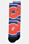 x NBA Men Graphic Print Basketball Socks, Multicolor