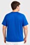 Men Sportswear Fit Short Sleeve Team Vision Training Jersey, Blue - 4