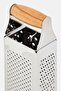 4-Sided Grater, Silver - 4