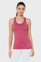 Women Sportswear Fit Running Tank Top, Heather Pink