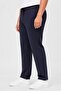 Boss Men Slim Fit Solid Straight Leg Pants, Dark Navy - 3