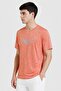 Men Sportswear Fit Short Sleeve Training T-Shirt, Orange - 3