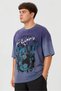 Men Sportswear Fit Short Sleeve Pumatech Outdoor T-Shirt, Purple - 3