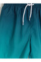 Alita City Gradient Patterned Boys' Swim Shorts with a Difference in Color - 6