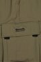 Men Brand Logo Cargo Shorts, Olive - 5