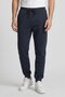 Men Regular Fit Plain Jogger Pants, Dark Navy