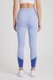 Women Sportswear Fit Training 3/4 Leggings, Ice Blue - 4