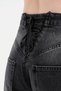 Women's Balloon Fit Design Jeans with Lace-Up Detail on the Back - 6