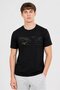 Men Sportswear Fit Short Sleeve Training T-Shirt, Black