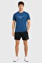Men Sportswear Fit Short Sleeve Training T-Shirt, Navy Heather - 5
