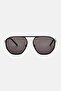 Men CR 80030 Aviator Sunglasses, Black