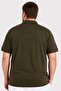 Men Regular Fit Solid Short Sleeve Polo Shirt, Olive - 4