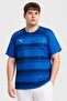 Men Sportswear Fit Short Sleeve Team Vision Training Jersey, Blue
