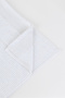 Cotton Textured Bath Towel, White - 3