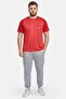 Men Sportswear Fit Short Sleeve Training T-Shirt, Red - 2