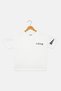 Kids Boy Short Sleeve Brand Logo T-Shirt, White - 2