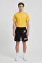 Men Sportswear Fit Brand Logo Training Shorts, Black - 2