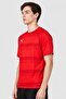 Men Sportswear Fit Short Sleeve Training Jersey, Red - 3