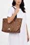 Women Animal Print Tote Bag, Multicolor - 2