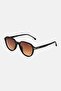 Men 2076010035486 342 Round Sunglasses, Black - 3