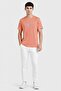 Men Sportswear Fit Short Sleeve Training T-Shirt, Orange - 2