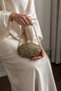 Special Design Evening Dress Bag with Crystal Stones - Lidya - 3