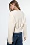 Busem Women's Short Crew Neck Sweatshirt - 3