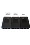 Raspberry Pi 4 black metallic case - MaticBox 4 - 4