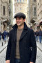 Traditional British Texture Winter Men's Cashmere Beanie Hat - 2