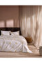 Yvette Double 100% Cotton Ranforce Printed Elastic Sheet Duvet Cover Set - Yellow