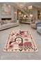 Sdt Traditional Patterned Modern Woven Base Decorative Carpet Sdtamor5192 - 3