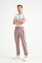 Mink Men's Jogger Sweatpants with Zipper Pockets - 4