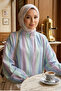 Women's Zippered Modal Fabric Ahenk Pink Jacket - 3