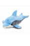 Blue Dolphin 70cm Cute and Comfortable: Plush Sleeping Pillow and Hugging Companion Decorative Toy - 4