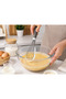 Kitchen Whisk with Silicone Scraper – Wire Whisk with Ergonomic Handle, for Eggs, Cream, Cake, and Dough - 3