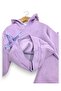Girl's Winter 3-Strand Ribbon Star Sequined Top and Bottom Tracksuit Set for Ages 5-6-7-8-9-10-11-12-13 - 8