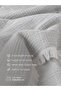 4 Layer Muslin Fabric 100% Cotton Double Bedspread - 240X260 cm - 3