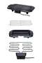 DENX Electric BBQ Grill DX3438 2000W Standing Barbecue Grill with Adjustable Heat Control, Stainless - 2