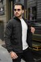 New Season Embellished Water and Wind Proof Men's Raincoat Seasonal Jacket - 3