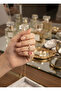 Brass Chain Pink Gold Color Zircon Stone Y Necklace - 3