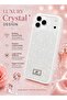 CREATIVE Luxury Sparkling Crystal Rhinestone Protective Phone Case Cover for Apple iPhone 17 Pro Max – White - 3