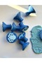 9-Piece Ocean World Figured Special Design Cookie and Dough Mold Set - 4